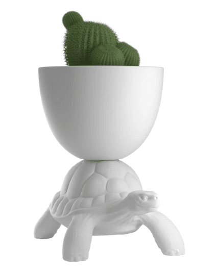 Osłonka TURTLE CARRY biały Qeeboo    Eye on Design