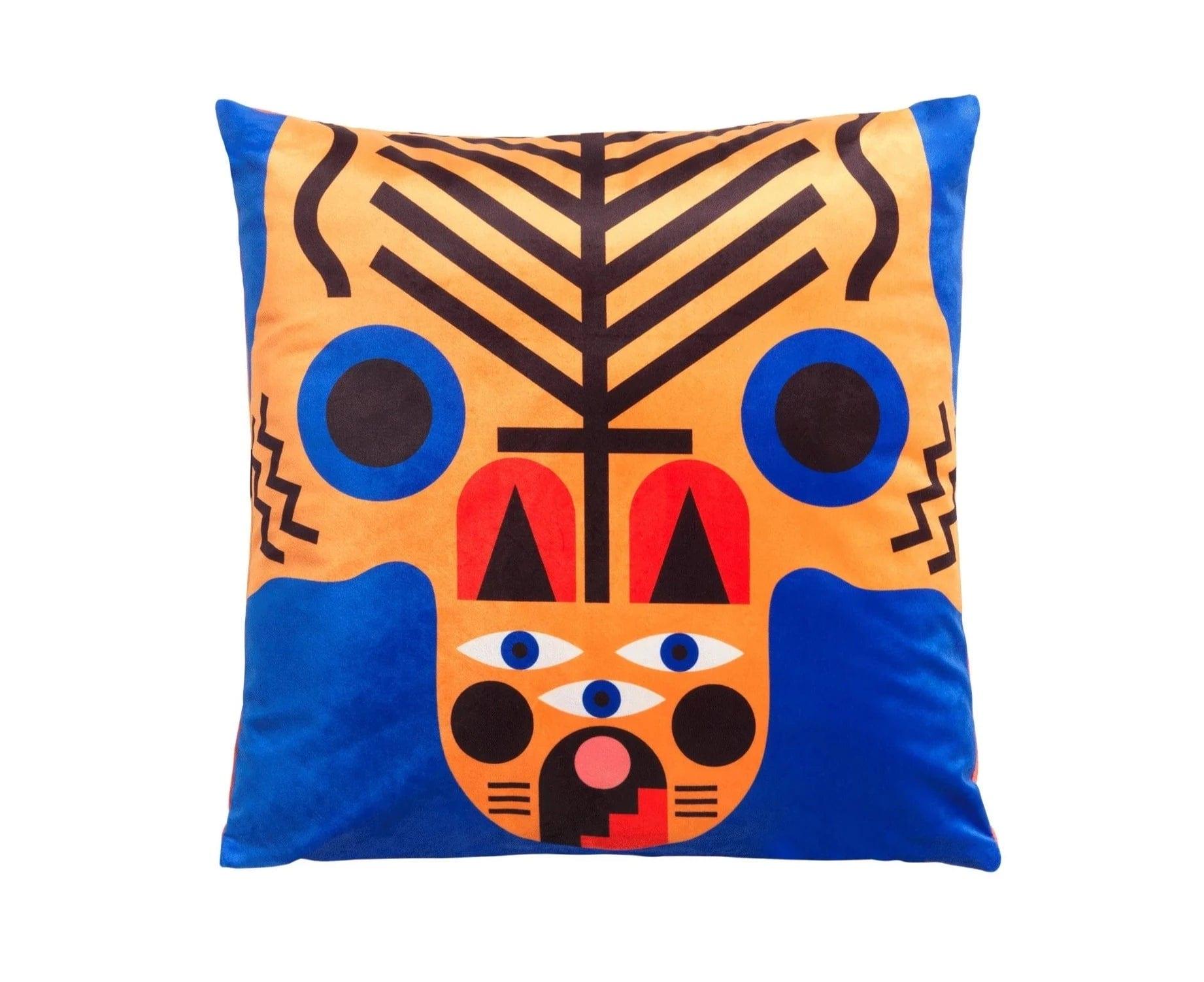 Poduszka dwustronna ITALIAN TIGER Qeeboo    Eye on Design