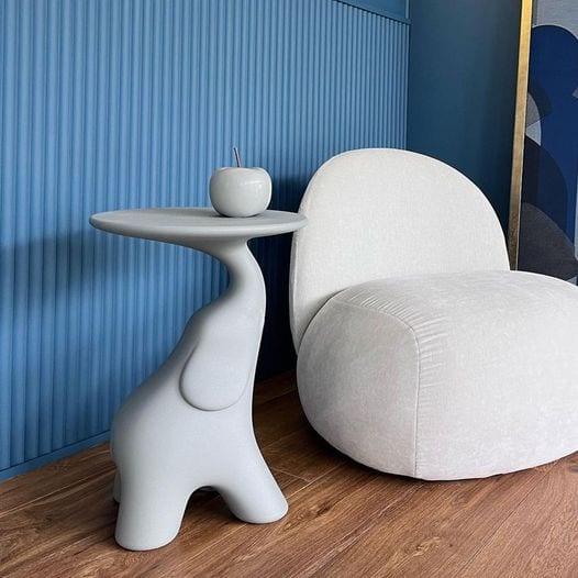 Stolik PAKO terakota Qeeboo    Eye on Design