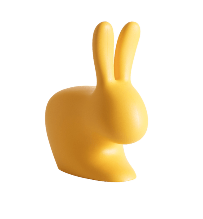 Stoper do drzwi RABBIT żółty Qeeboo    Eye on Design